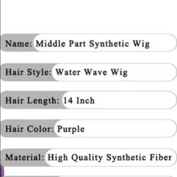 Synthetic Wig 💜 - Picture 8 of 9
